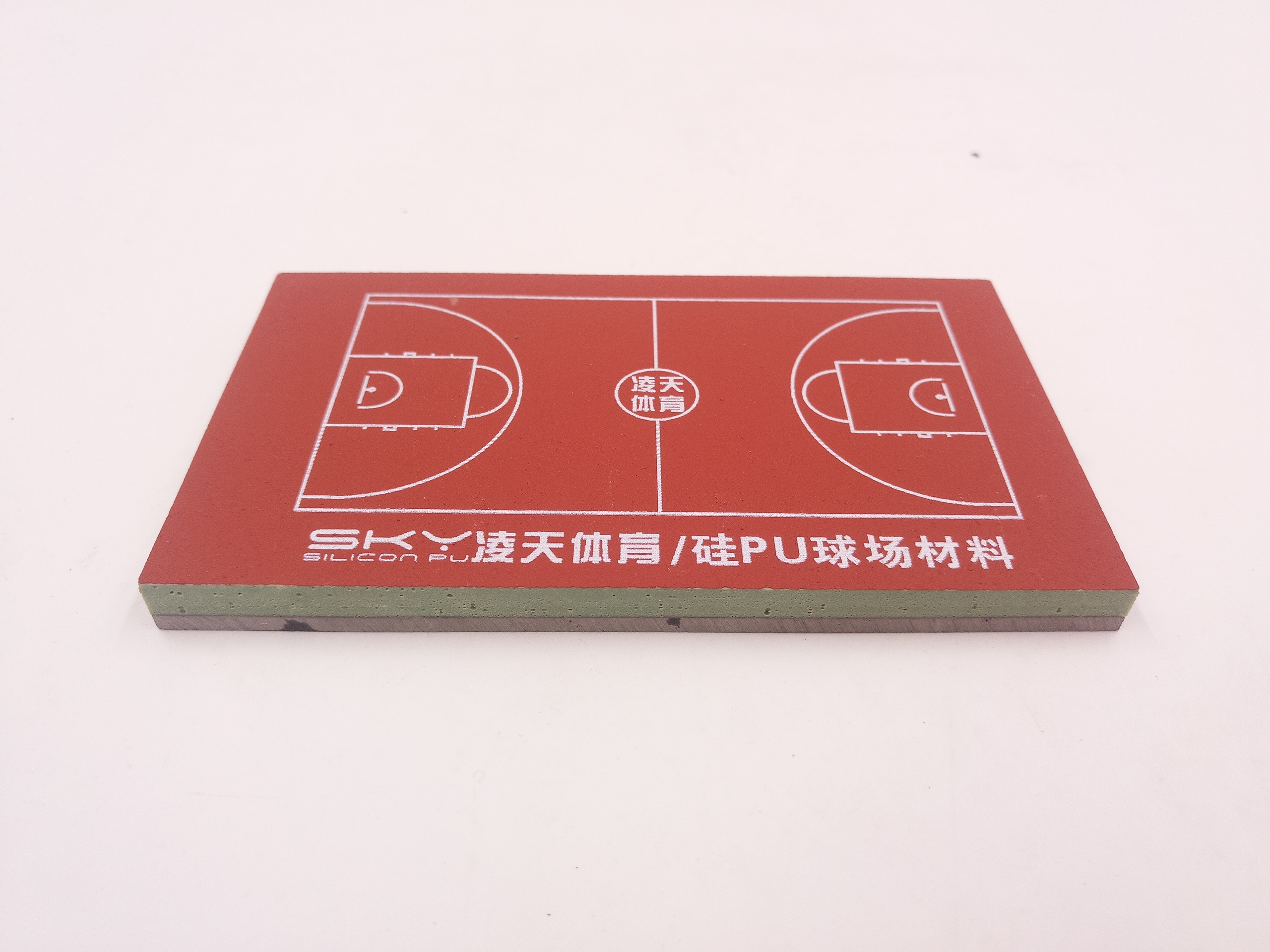 硅PU球场制作工艺与硅pu篮球场效果图！